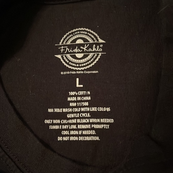 Frida long sleeve casual tee - Picture 2 of 3